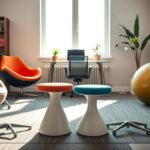 Alternative office seating