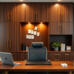 Armoire office layout