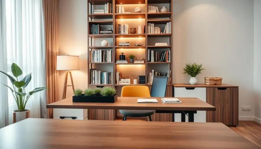 Vertical Integration: Combining Storage and Work Surfaces Efficiently