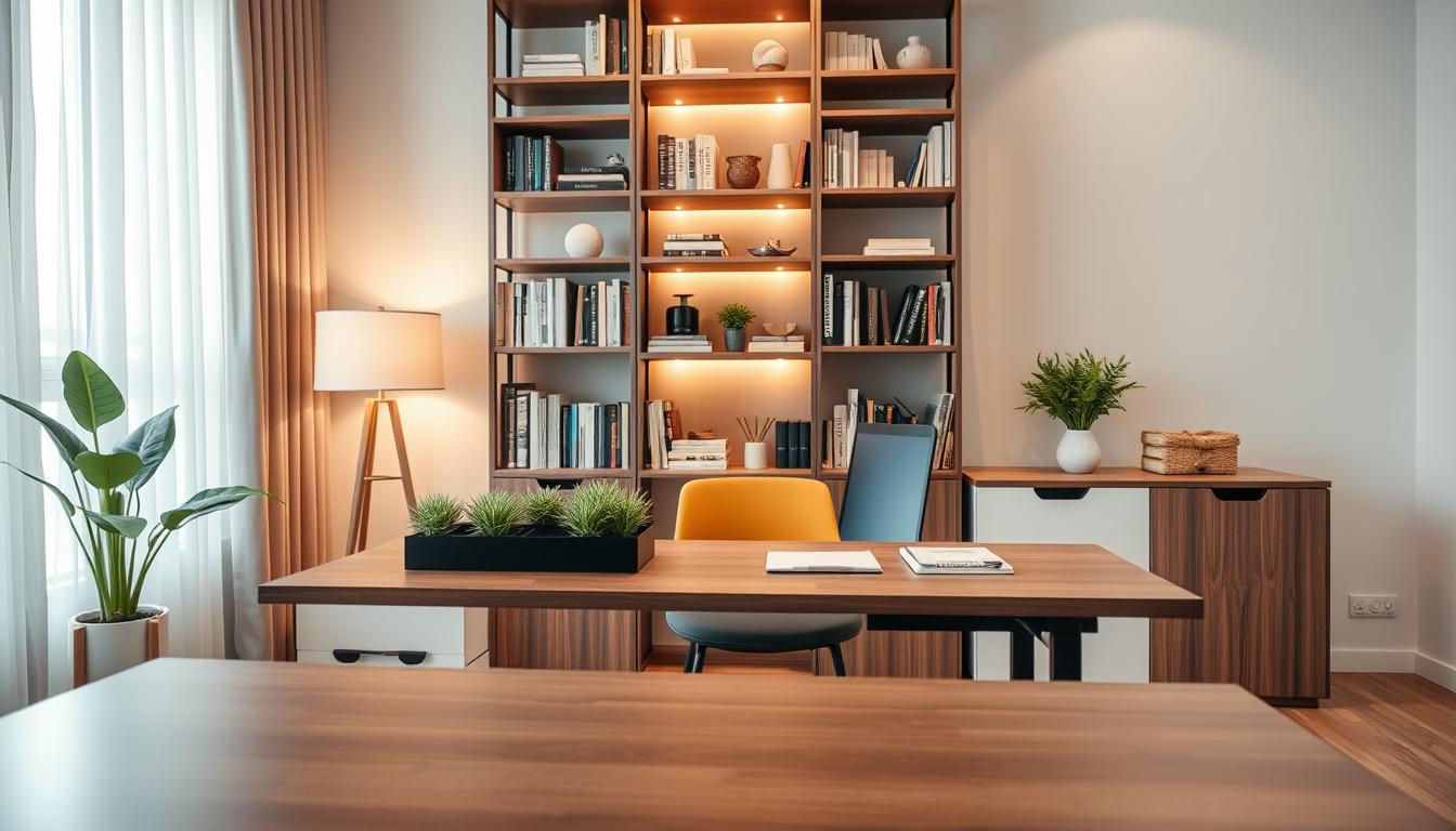 Vertical Integration: Combining Storage and Work Surfaces Efficiently