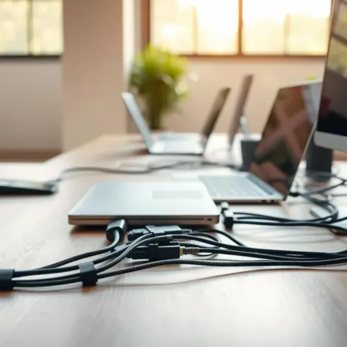 The Fundamentals of Hiding Cords to Reduce Visual Office Clutter