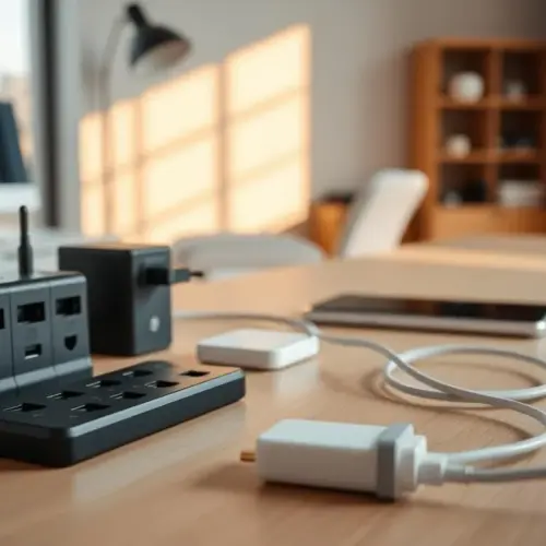 Strategic Power Access: Reducing Wire Chaos on Your Desktop Surface