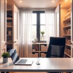 Closet office conversion