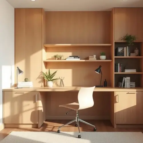 Built-in Workspace Design: Measuring for a Perfect Fit in Awkward Spaces