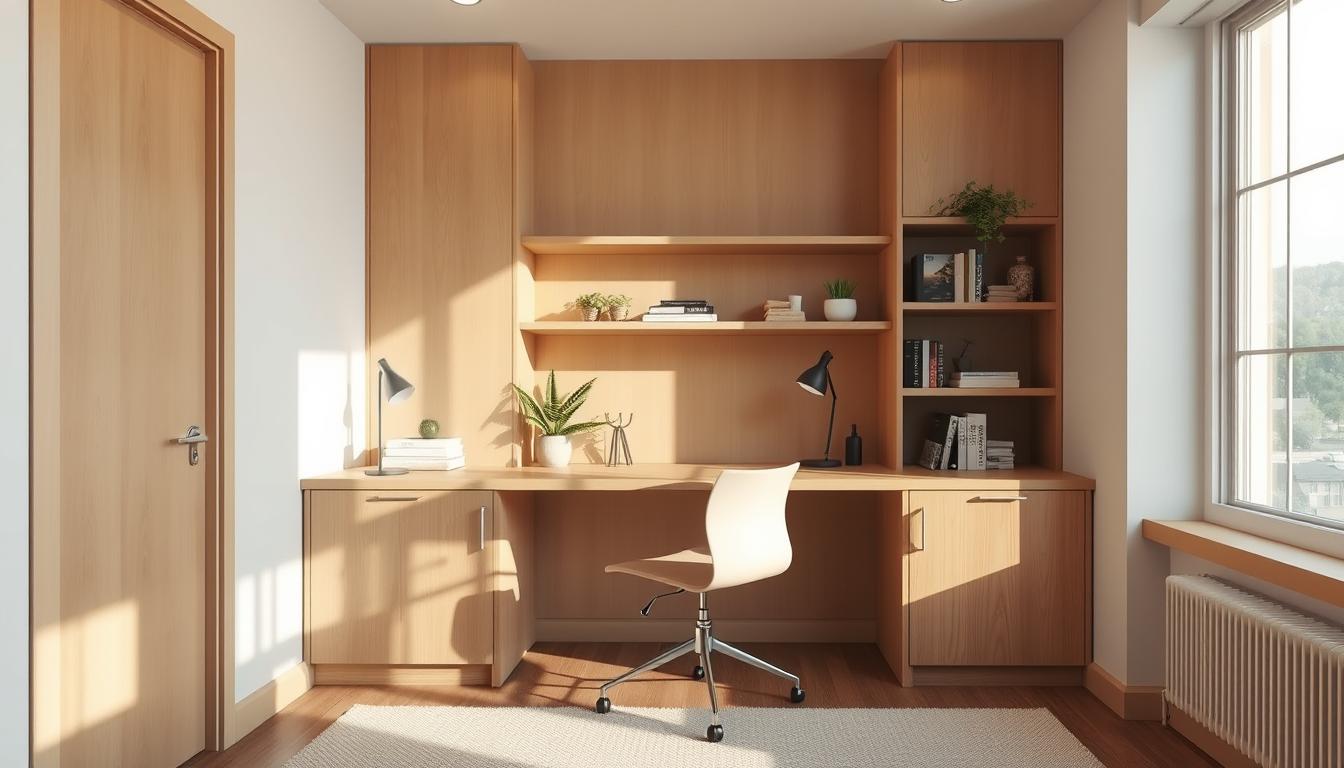Built-in Workspace Design: Measuring for a Perfect Fit in Awkward Spaces