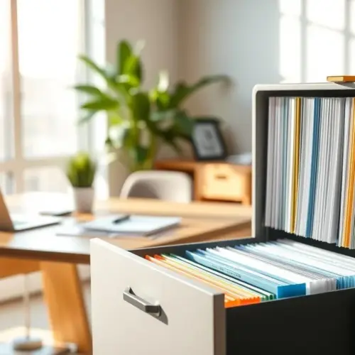 Slim Filing Strategies: Managing Physical Paper in a Digital World