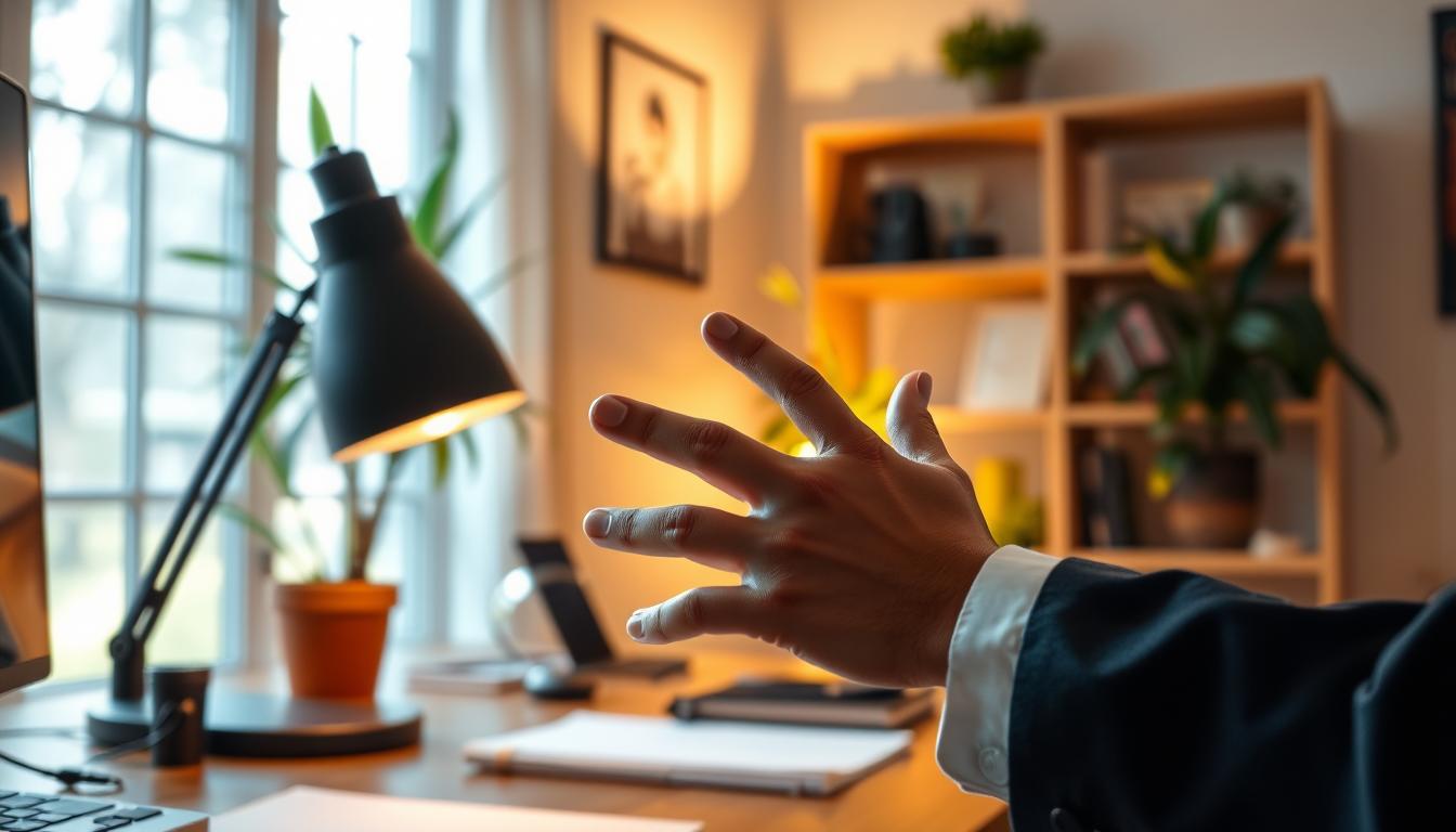 The Left-Hand Rule: Where to Place Your Lamp to Avoid Hand Shadows