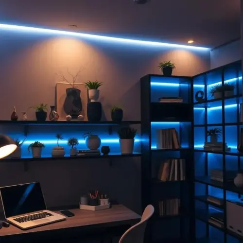 Illumination Strategies for Dark Closet Offices and Small Alcoves