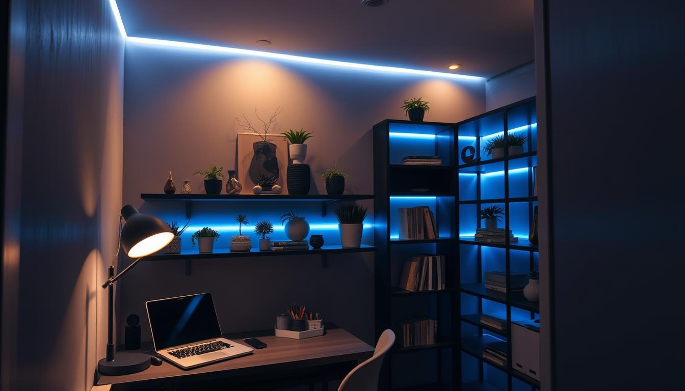 Illumination Strategies for Dark Closet Offices and Small Alcoves