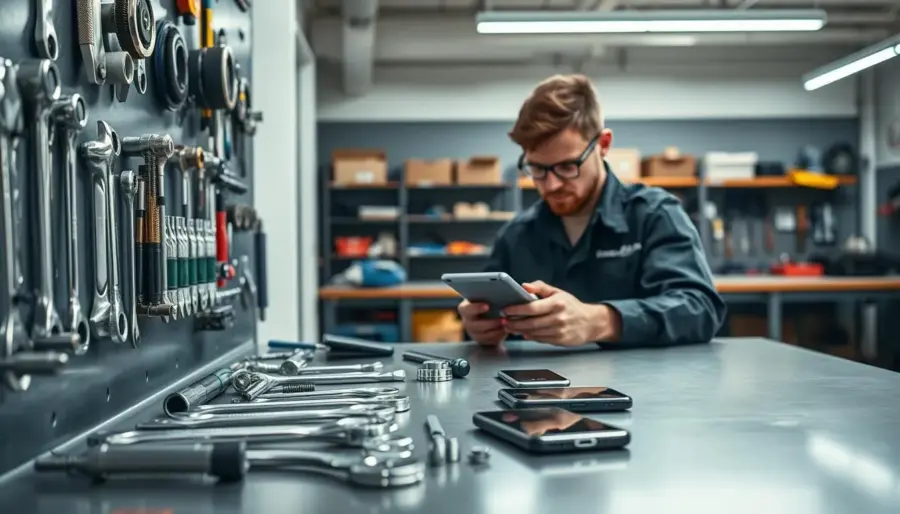 Using Magnetic Surfaces to Keep Metal Tools and Tech Within Reach