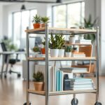 Mobile storage carts