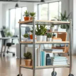 Mobile storage carts