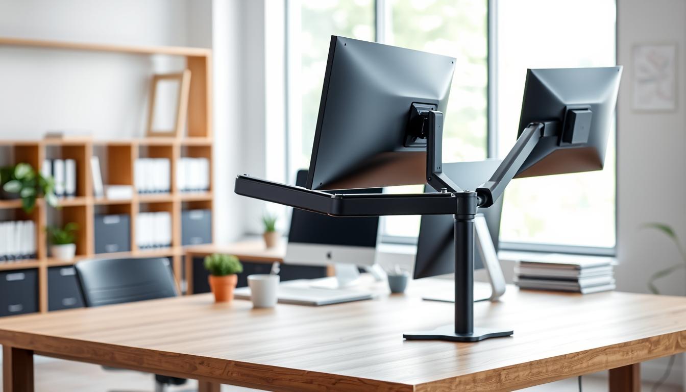 Reclaiming Desk Surface: The Impact of Mounting Screens on Workspace Area