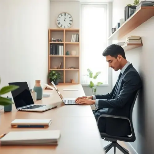 Working in Tight Corridors: Layout Strategies for Long and Narrow Desks