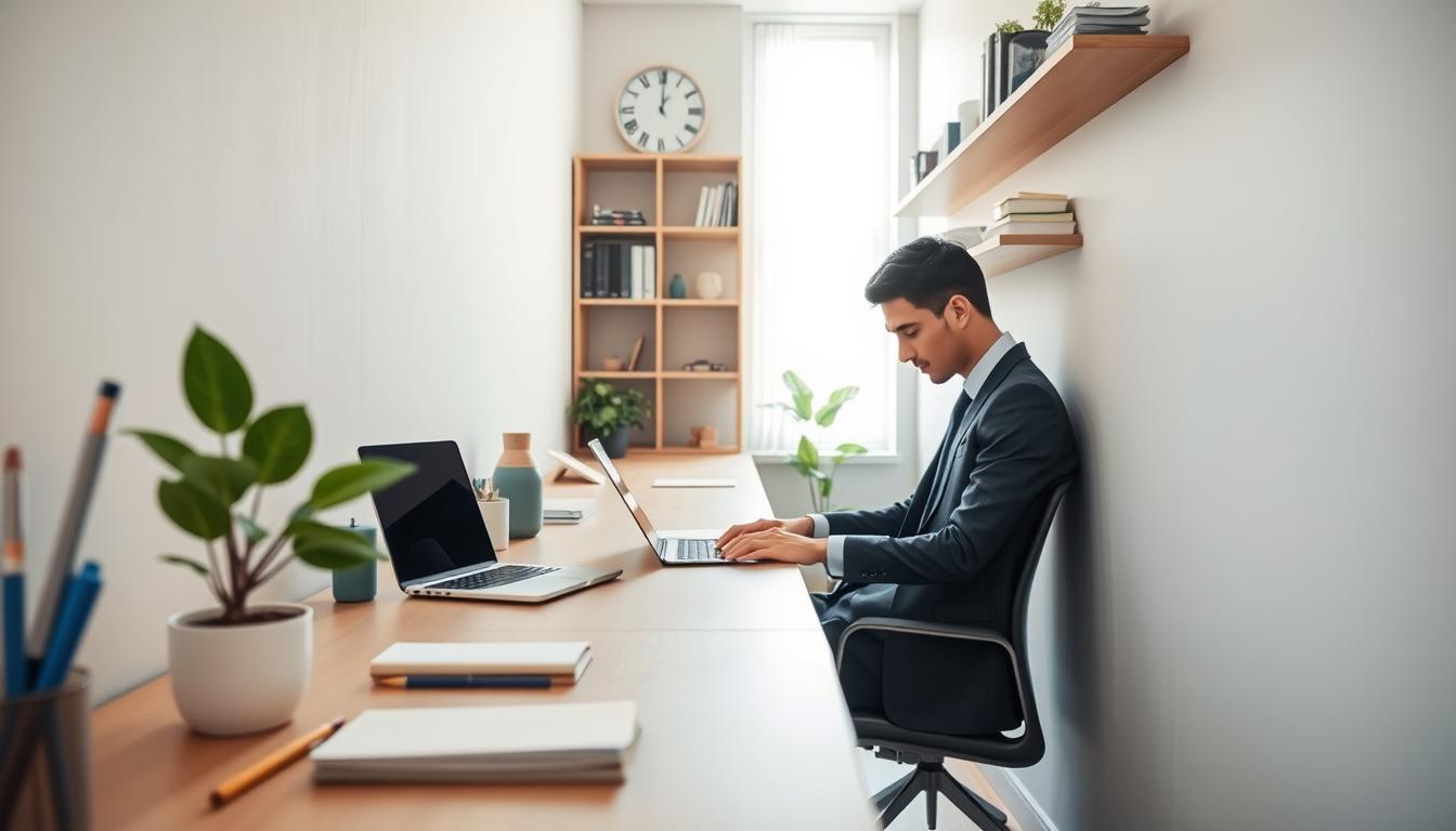 Working in Tight Corridors: Layout Strategies for Long and Narrow Desks