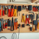Pegboard system design