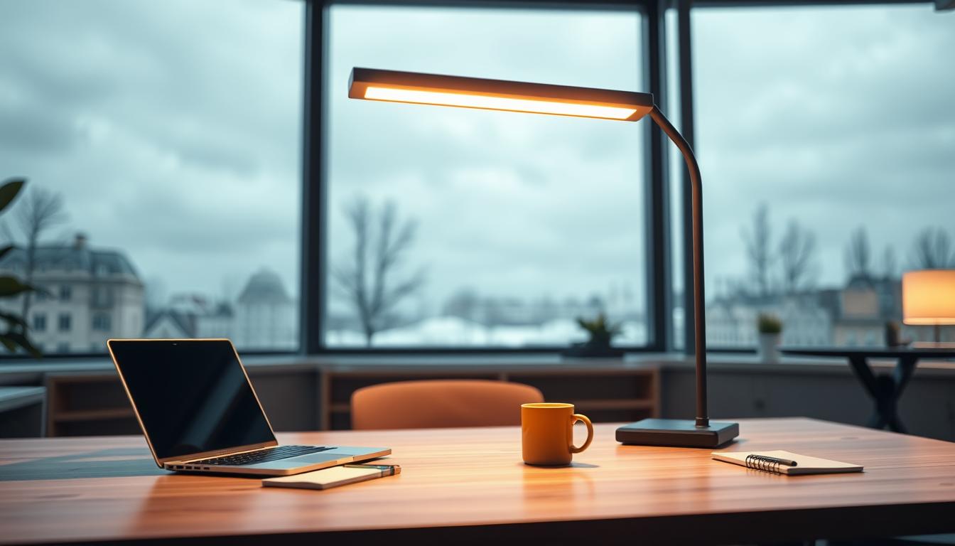 Managing Energy Levels in Dark Months with Specialized Office Light