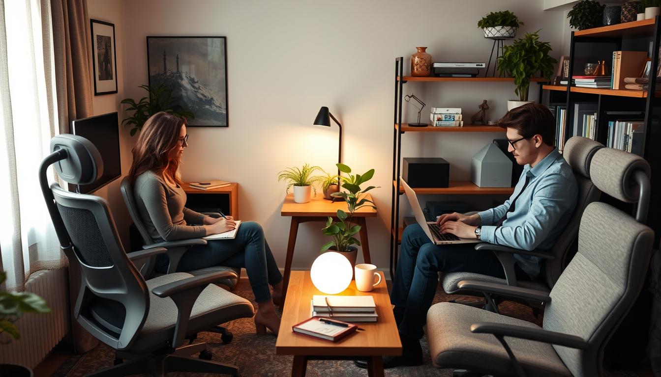 Co-working at Home: Organizing Two Users in One Small Room