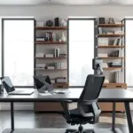 Side-desk storage