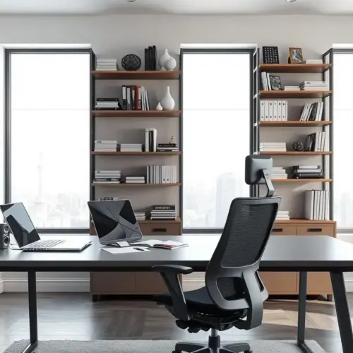 Utilizing Vertical Desk Sides for Extra Storage Without Increasing Footprint