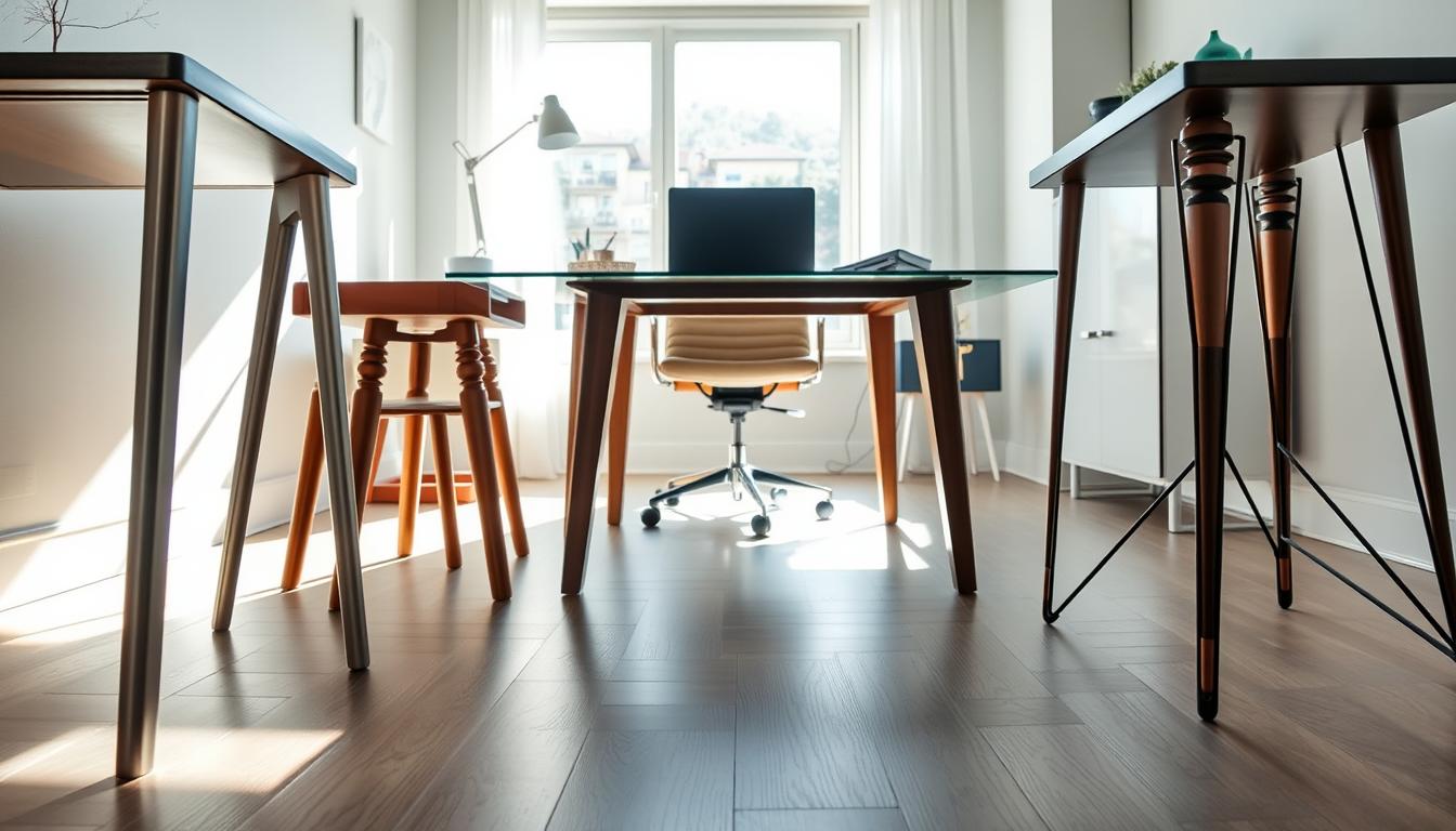 How Desk Leg Styles Affect Legroom and Visual Space in Small Rooms