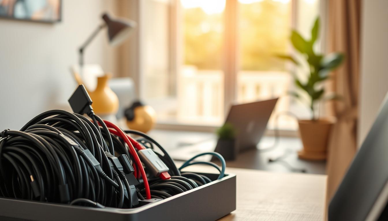 Managing Adapters and Cables: Sorting Systems for Digital Nomads