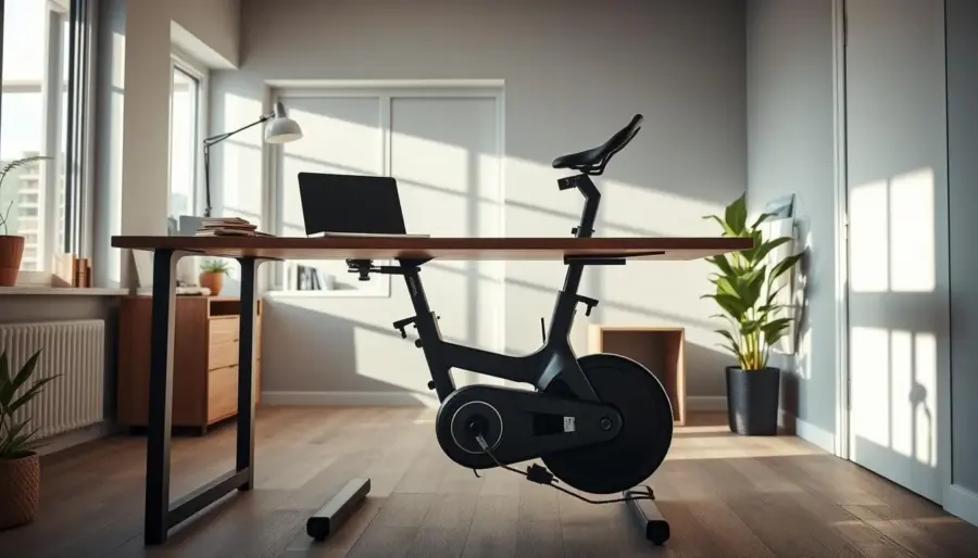Active Workstations: How to Incorporate Movement in Limited Floor Space