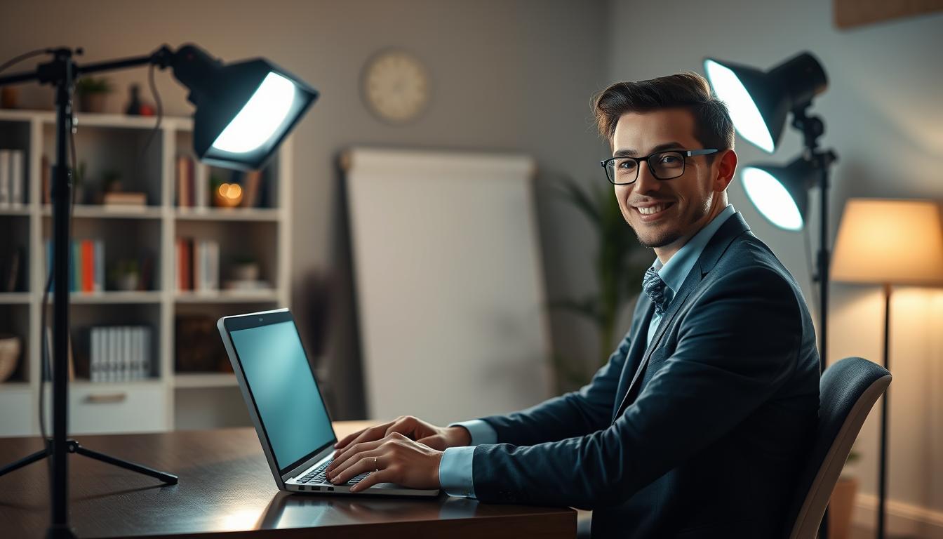 The Basics of Three-Point Lighting for Professional Video Meetings