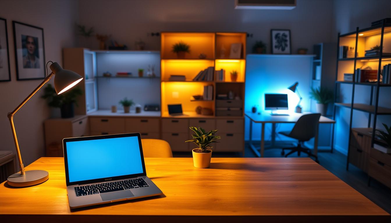 Using Light to Define Your Workspace Boundaries in a Shared Room