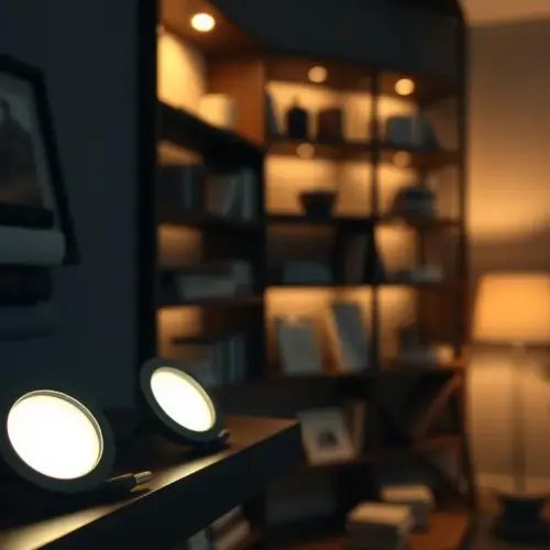 Easy Shelf Illumination: Using Battery-Operated Lights for Dark Areas