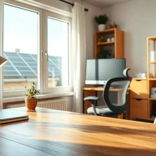 Simple Habits to Reduce Electricity Use in Your Home Office Setup