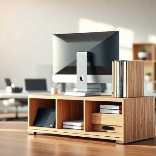 Monitor Stands with Integrated Storage: A Dual-Purpose Solution