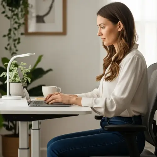 Versatile Comfort: Choosing a Small Adjustable Height Desk for Ergonomic Working