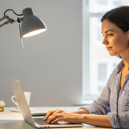 Optimal Desk Lamp Placement: Reduce Strain and Increase Focus