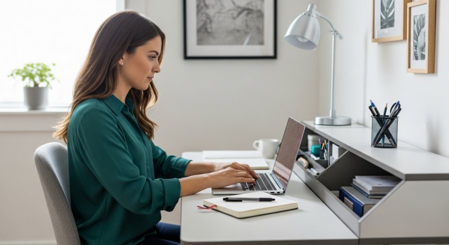 Smart Storage: Finding a Desk with Built-In Storage for Tight Spaces