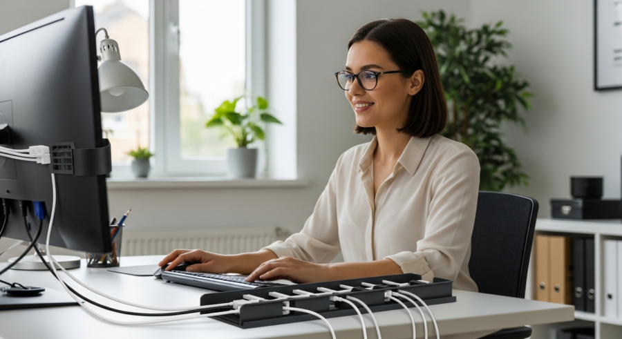 Taming the Cables: Desktop Cable Management for Small Offices