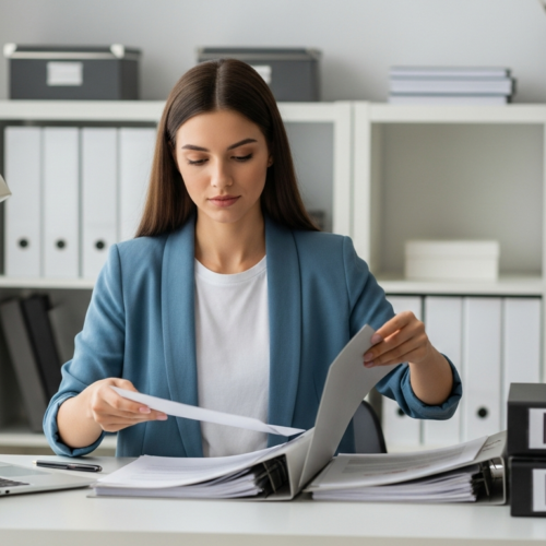 File Finesse: Managing Documents in a Small Office Space