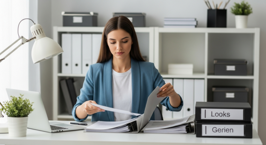 File Finesse: Managing Documents in a Small Office Space