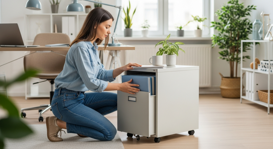 Mobile Storage Solutions: Choosing the Best Small Rolling Filing Cabinet