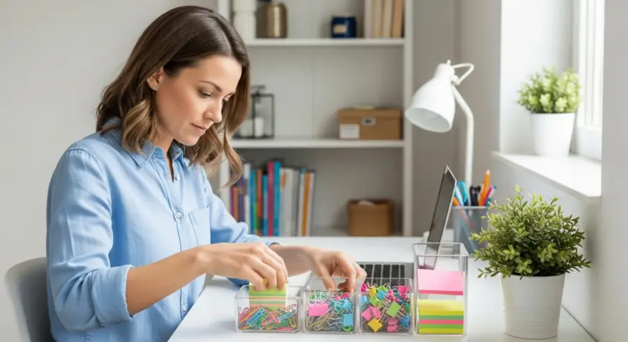 Tiny Treasures: Organizing Small Office Supplies in a Limited Space