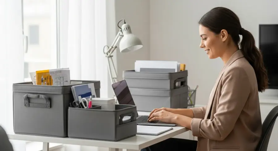 On-the-Go Office: Portable Storage Solutions for Small Spaces