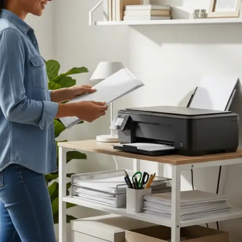 Print and Store: Selecting a Small Printer Stand with Built-In Storage