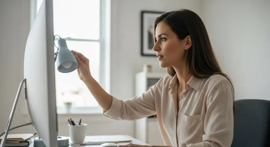 Screen Savior: Minimizing Glare on Screens with Proper Lighting