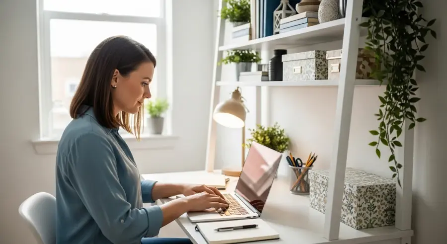 Vertical Expansion: Selecting a Small Desk with a Hutch for Added Storage