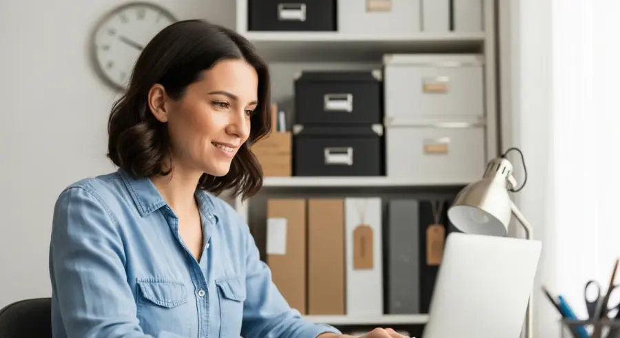 Boxed Up: Storage Box Solutions for Small Home Offices