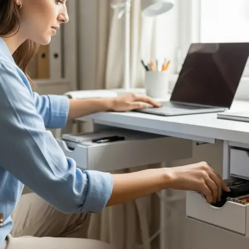 Under-Desk Organization: Choosing Small Rolling Storage Drawers for Your Office