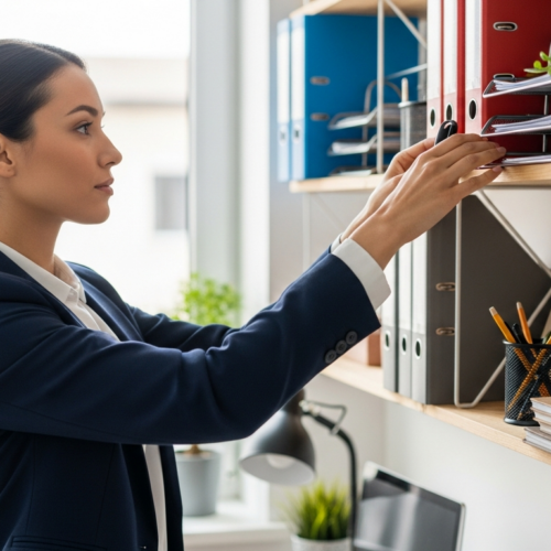 Vertical Victory: Wall-Mounted Organizers for Small Office Spaces