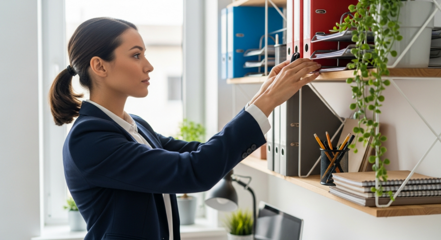 Vertical Victory: Wall-Mounted Organizers for Small Office Spaces