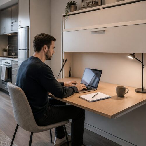 Murphy Bed Desk Combos: The Ultimate Space-Saving Furniture for Studio Home Offices