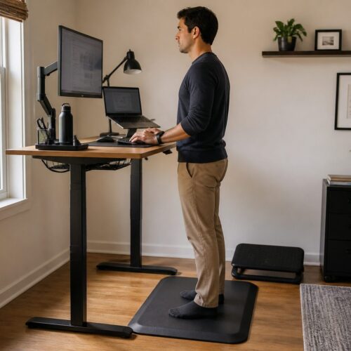 Anti-Fatigue Mats and Standing Desk Accessories: Completing Your Sit-Stand Setup